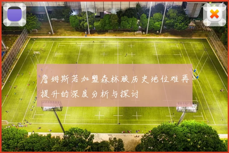 詹姆斯若加盟森林狼历史地位难再提升的深度分析与探讨